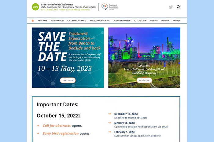 "Call for Abstracts" at the SIPS conference 2023 in Duisburg